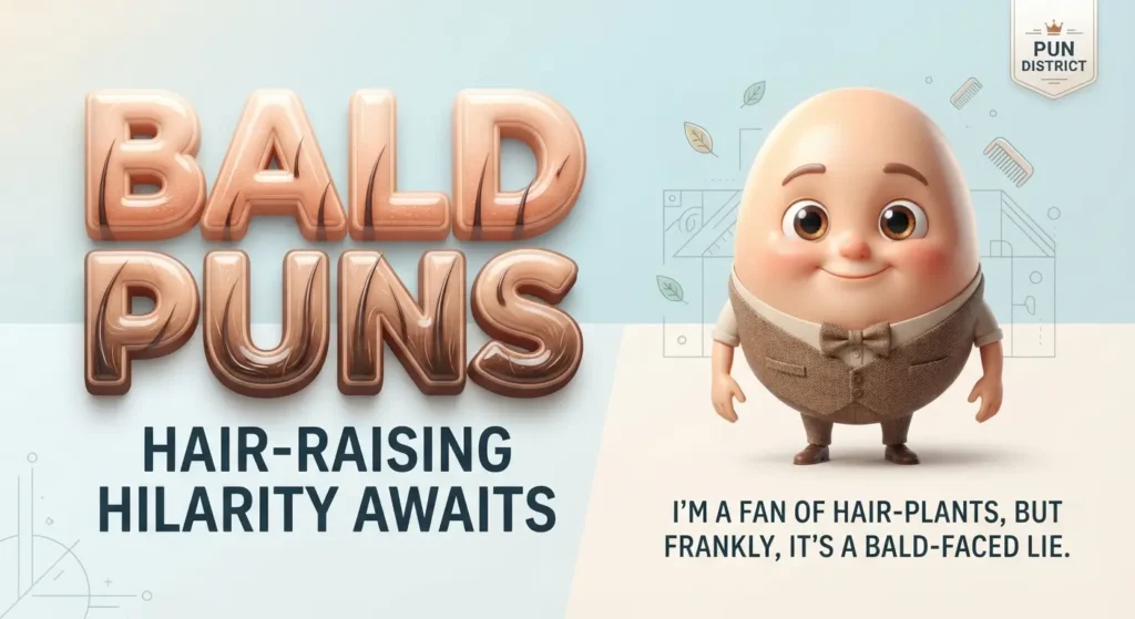 bald puns