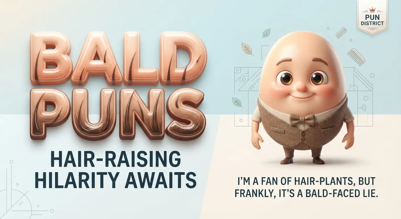 bald puns