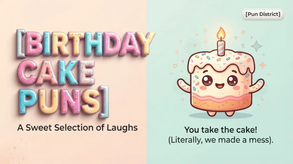 birthday cake puns