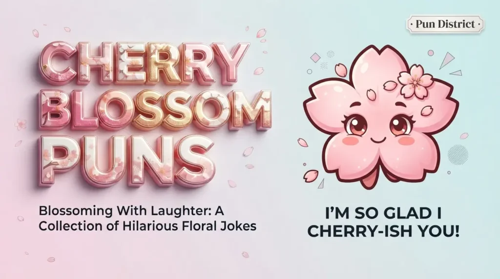 cherry blossom puns