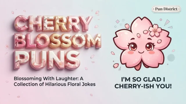 cherry blossom puns