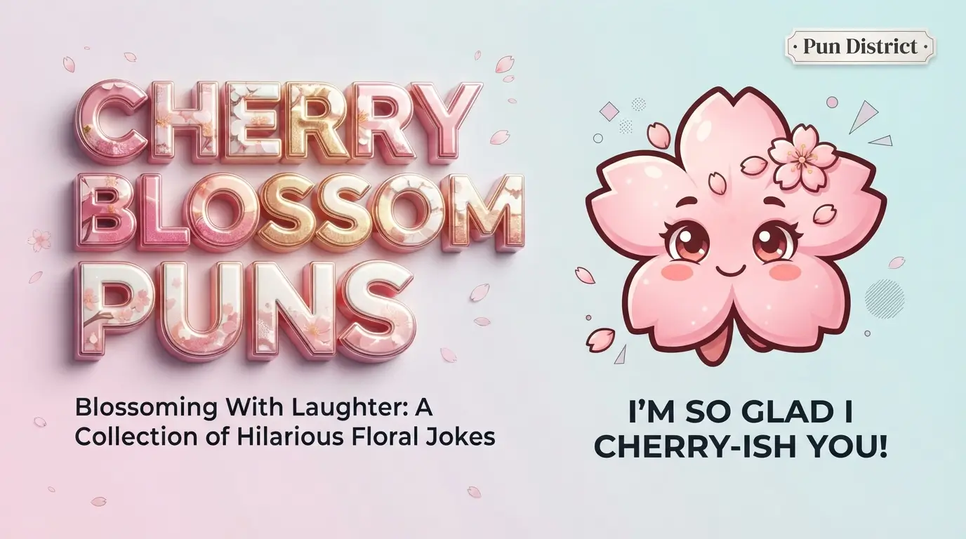 cherry blossom puns