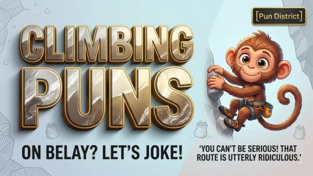 climbing puns