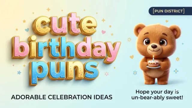 cute birthday puns