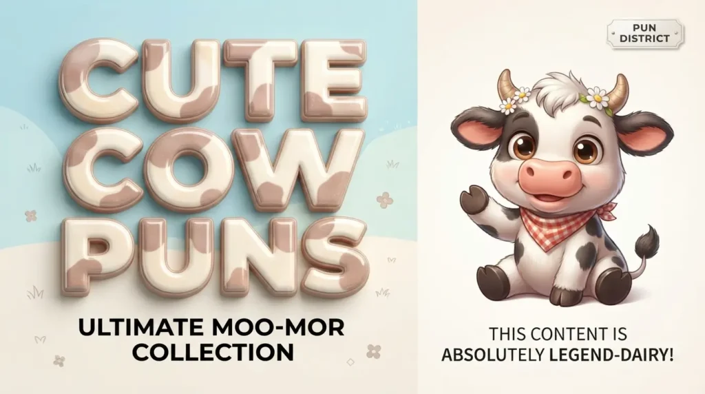 cute cow puns