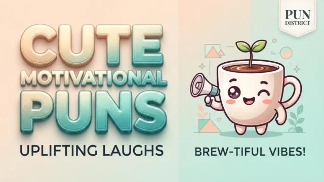 cute motivational puns
