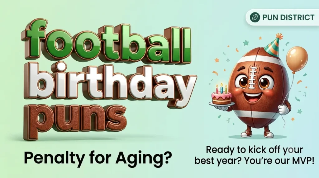 football birthday puns