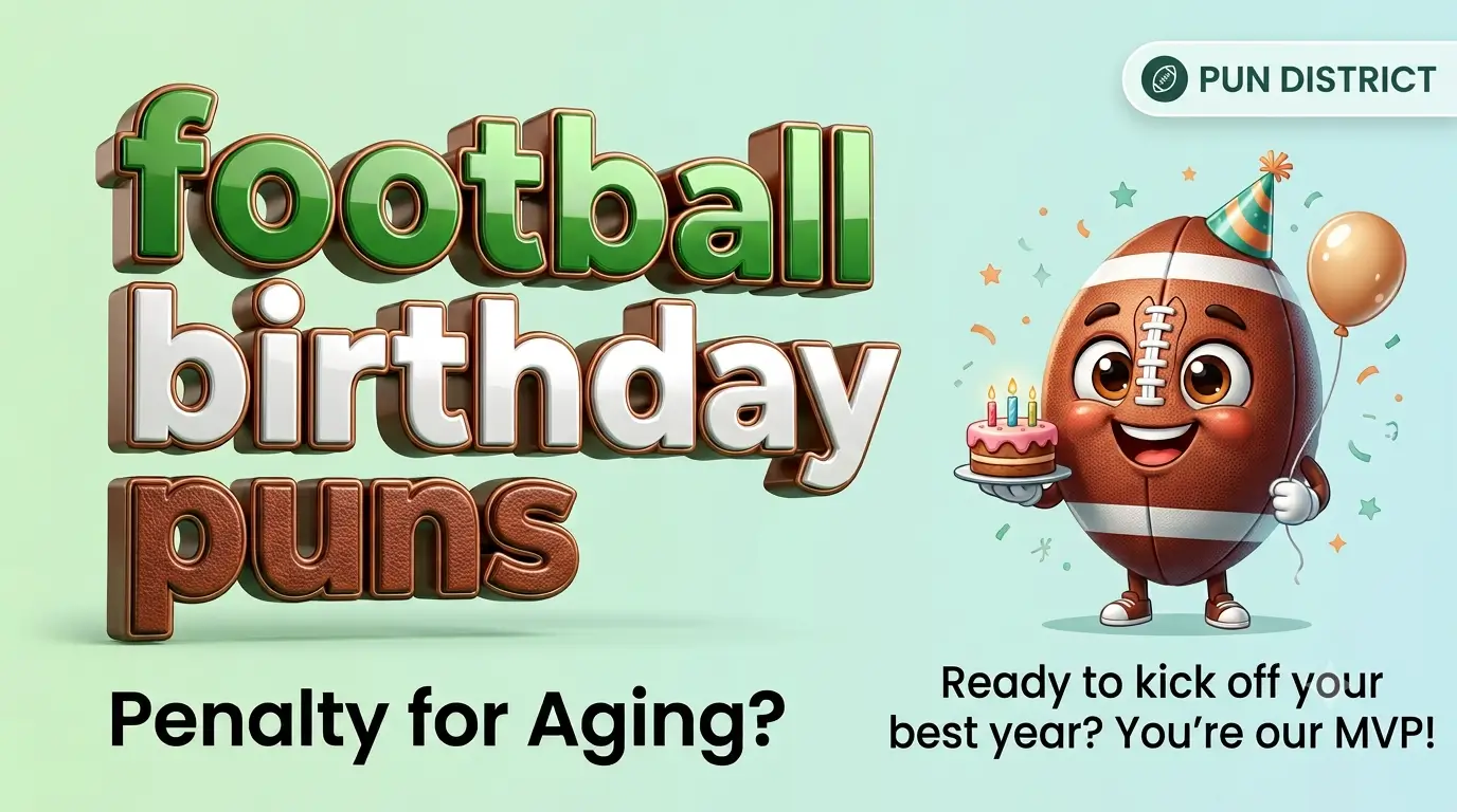football birthday puns