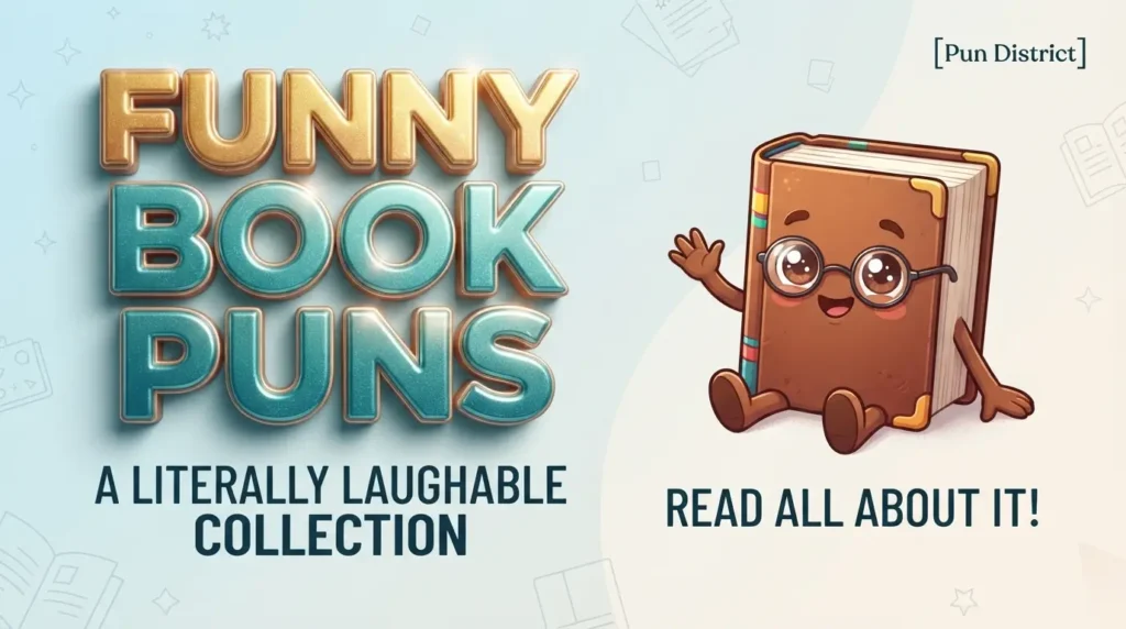 funny book puns