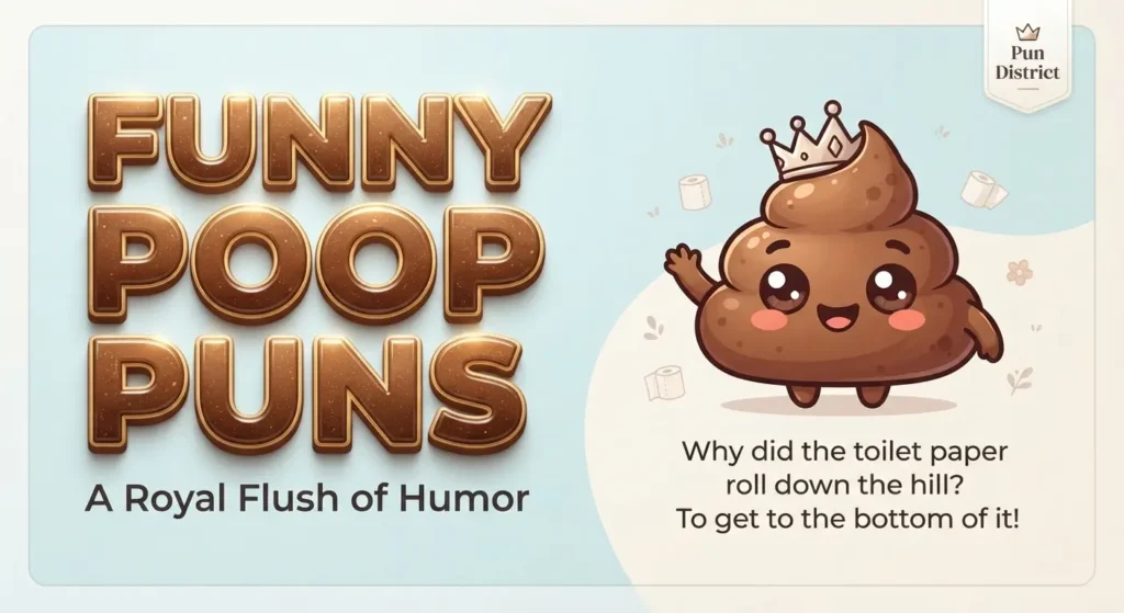 funny poop puns