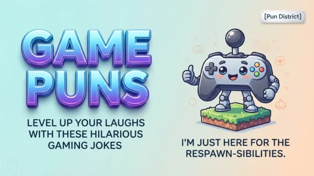 game puns