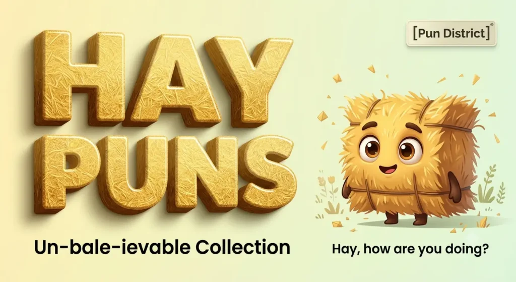 hay puns