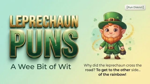leprechaun puns
