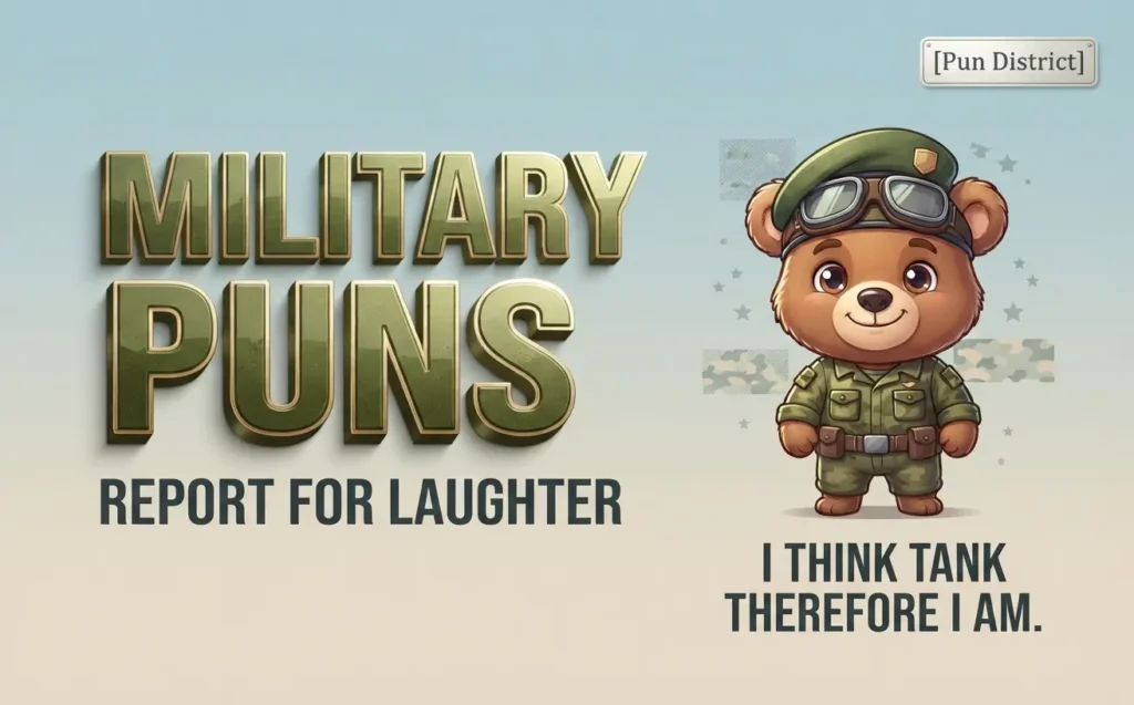 military puns