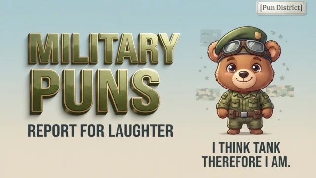 military puns