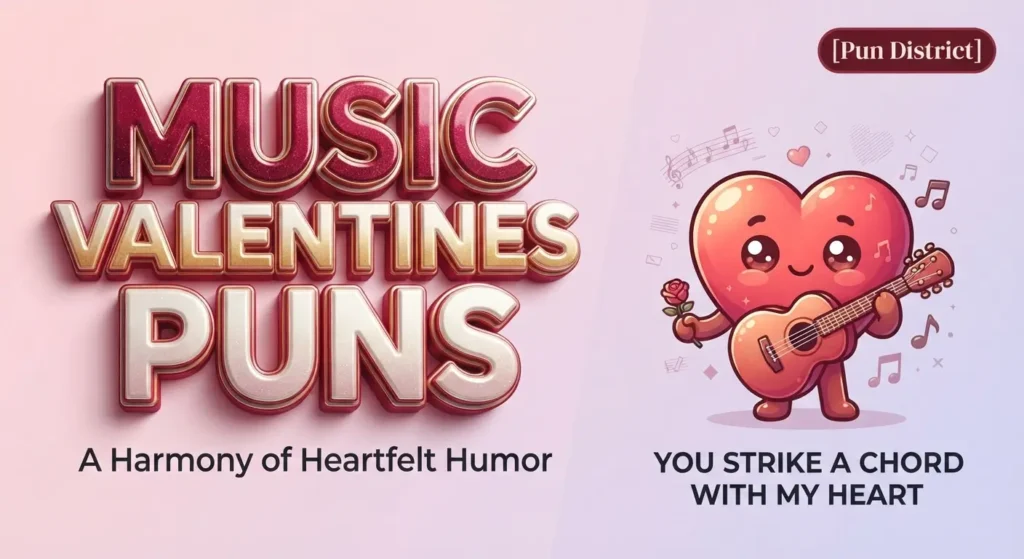 music valentines puns