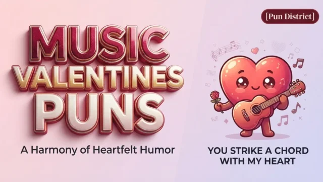 music valentines puns