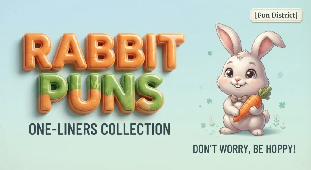 rabbit puns one liners