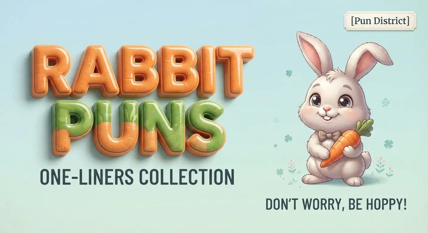 rabbit puns one liners