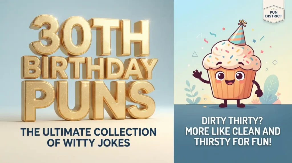 30th birthday puns