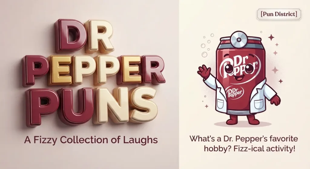 dr pepper puns