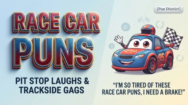 race car puns