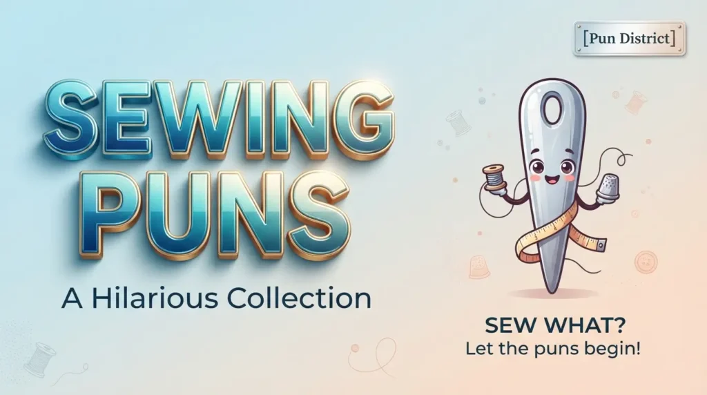 sewing puns