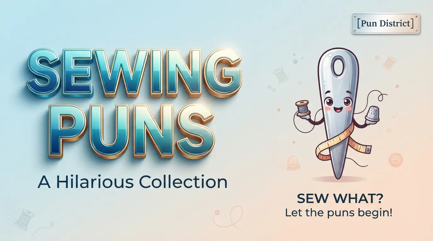 sewing puns