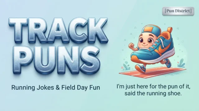 track puns