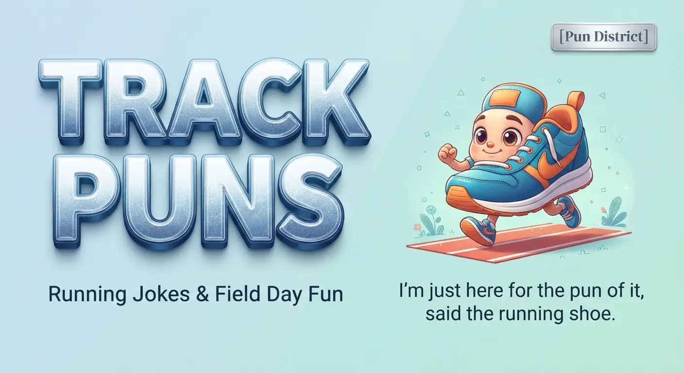 track puns
