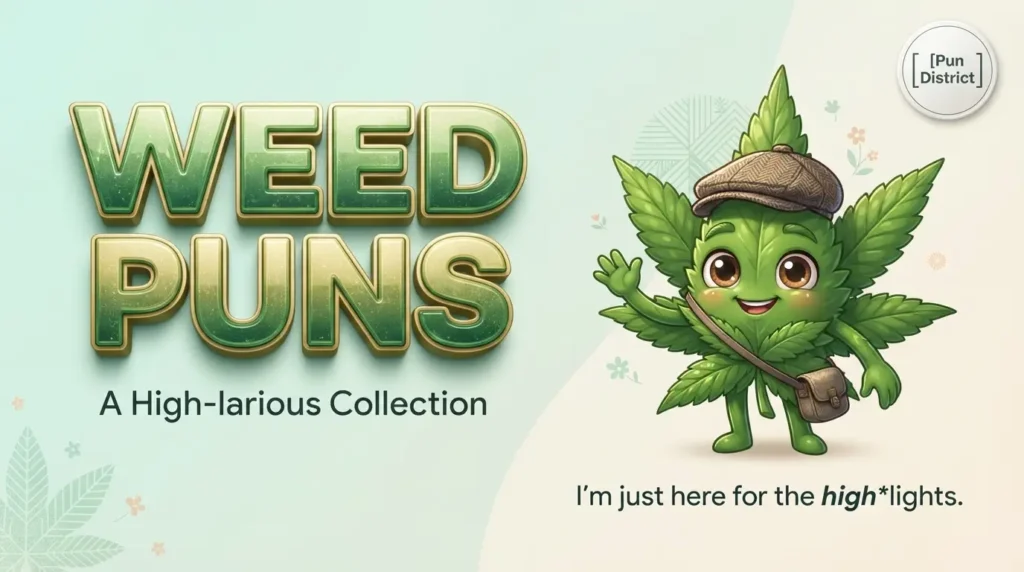 weed puns