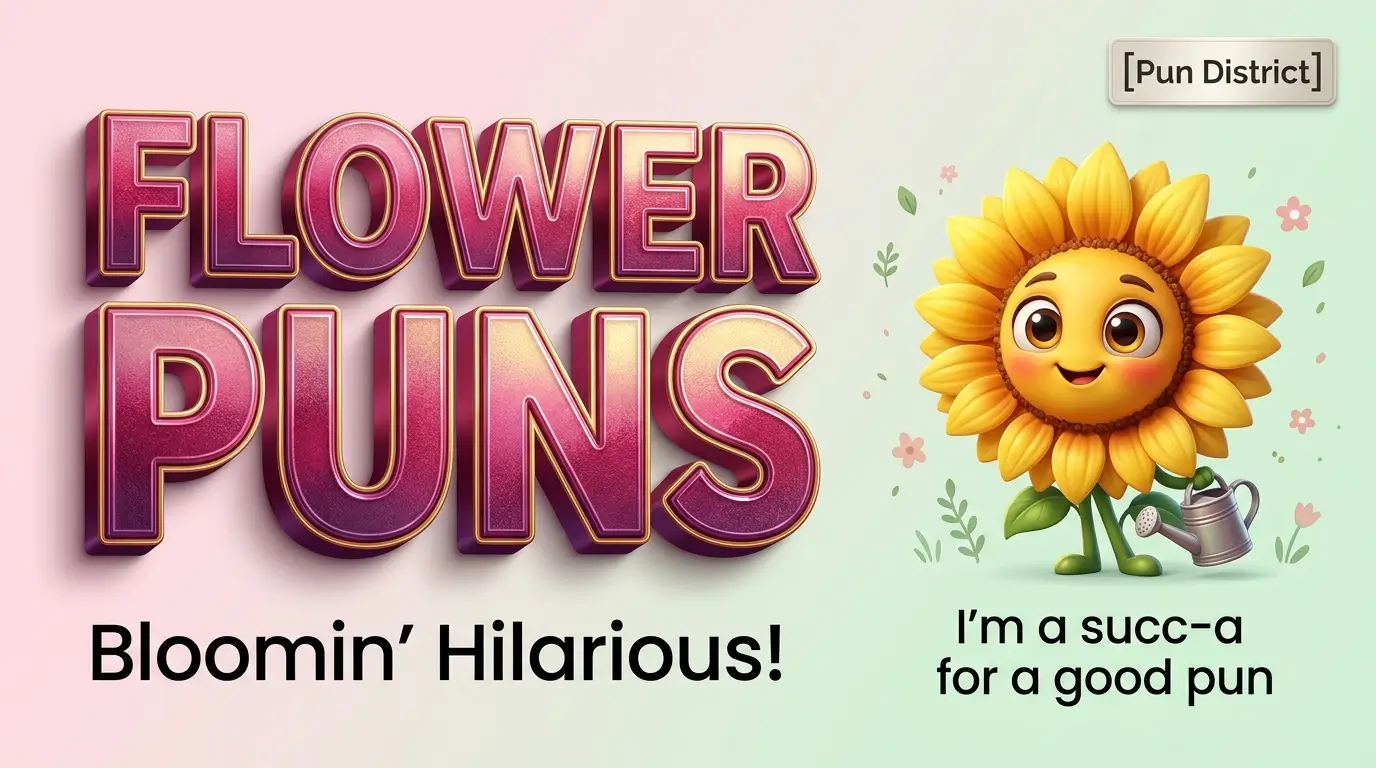 flower puns