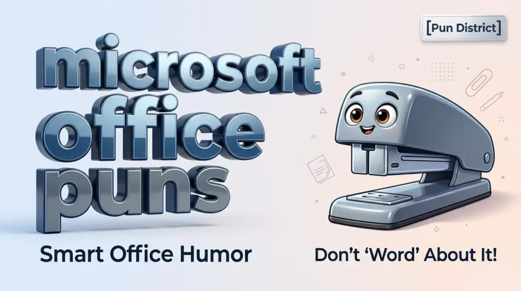 microsoft office puns
