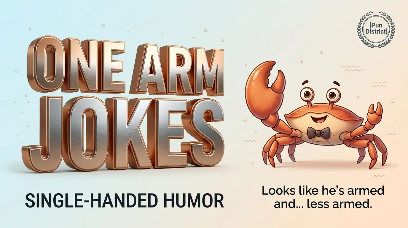 one arm jokes