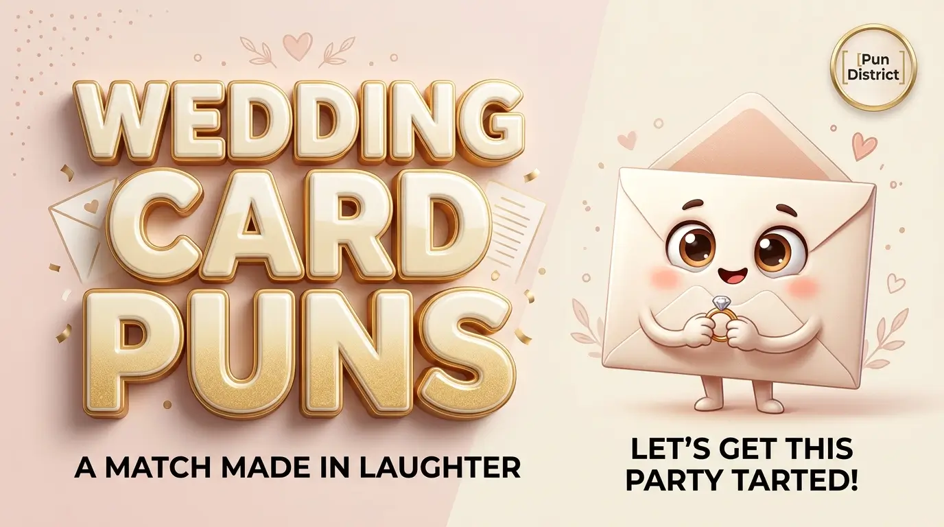 wedding card puns